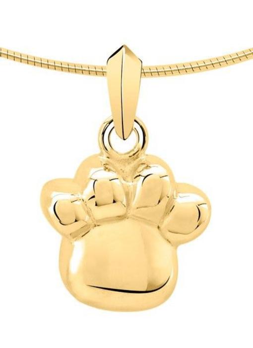 Ashanger poot - goud