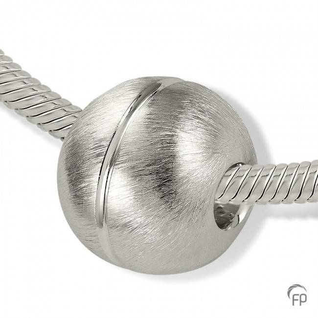  Ashanger bolvormig - 925 Sterling zilver