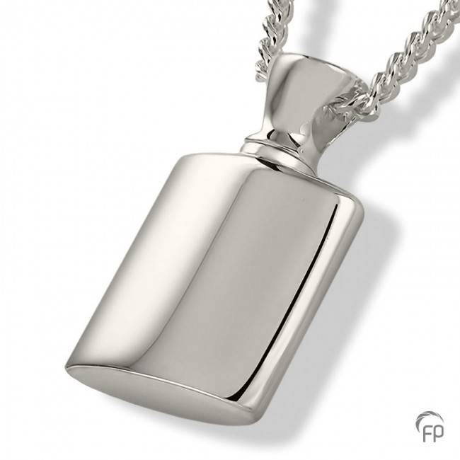  Ashanger flesje - 925 Sterling zilver