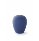 Mini urn sienna marine blauw - keramiek