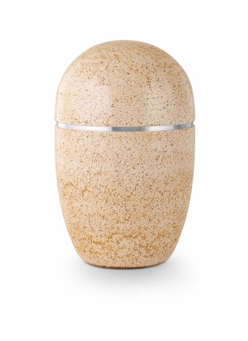 Asbus stone beige - staal