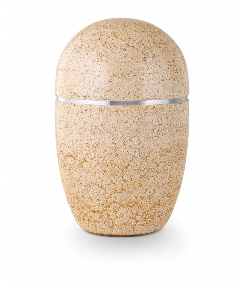 Asbus stone beige - staal