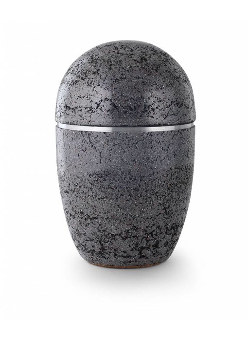 Asbus stone zwart - staal