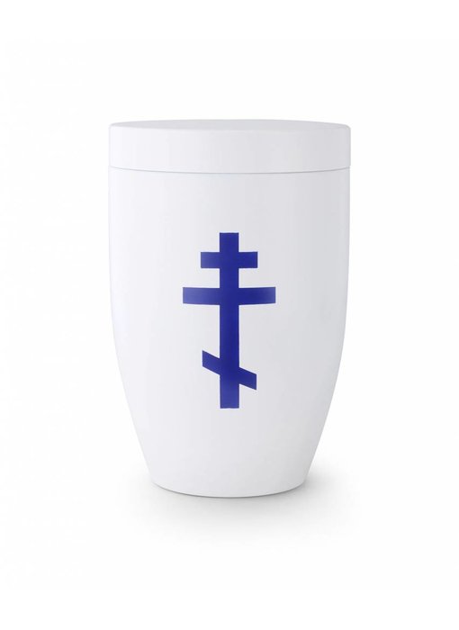 Wimmer urn orthodoxe kruis - staal