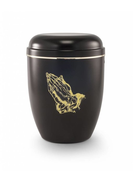 In gebed urn - staal