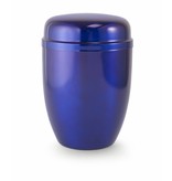 Bokaal urn blauw - staal