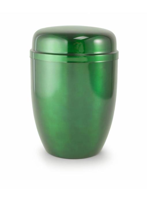 Bokaal urn groen - staal