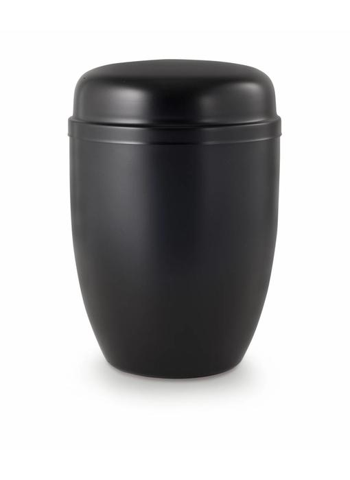 Bokaal urn zwart - staal