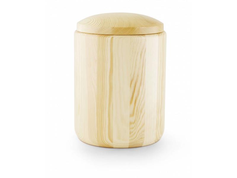 Naaldhout urn naturel - hout