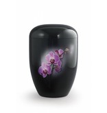 Eco urn zwart orchidee - bio