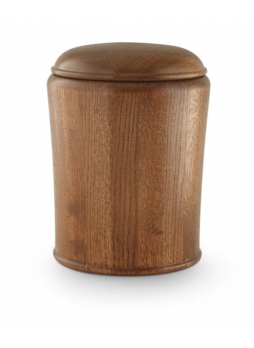 Eiken urn rustiek - hout