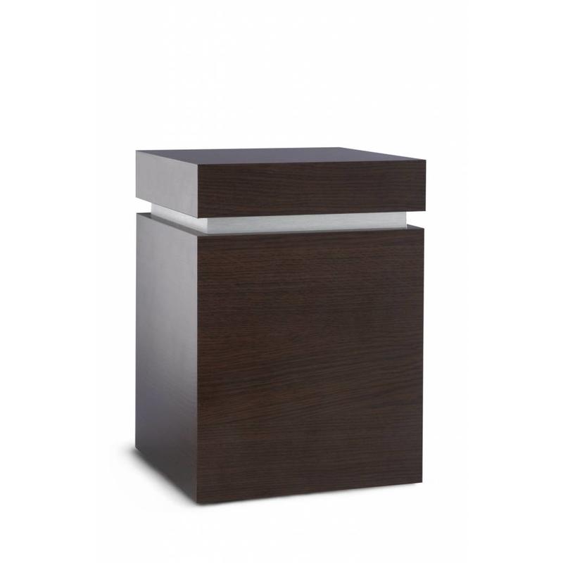 Kubus urn wenge - hout