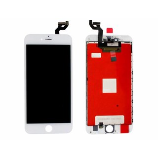 Display, OEM Refurbished, White, Compatible With The Apple iPhone 6S Plus