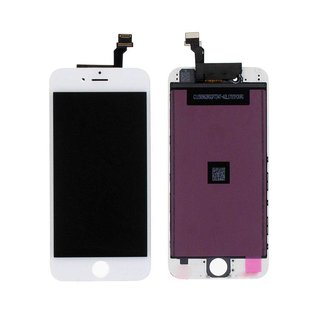 Display, OEM Refurbished, White, Compatible With The Apple iPhone 6