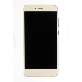 Huawei P10 Lite (Warsaw-L21) LCD Display Module, Gold, 02351FSN, Incl. Battery  HB366481ECW 3000mAh