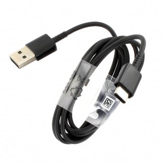Samsung USB Daten Kabel, EP-DG950CBE, Schwarz, Type-C, GH39-01922A;GH39-01949A