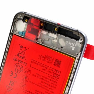 Huawei P10 Lite (Warsaw-L21) LCD Display Module, Zwart, 02351FSE;02351FSG, Incl. Battery  HB366481ECW 3000mAh