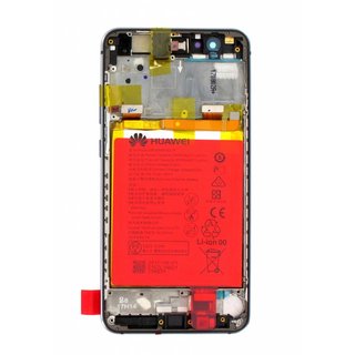 Huawei P10 Lite (Warsaw-L21) LCD Display Modul, Schwarz, 02351FSE;02351FSG, Incl. Battery  HB366481ECW 3000mAh