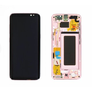 Samsung Galaxy S8 (G950F) Display + Touch Screen Display + Frame, Pink, GH97-20457E;GH97-20473E