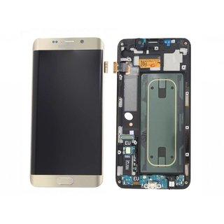 Samsung Galaxy S6 Edge+ (G928F) Display, Gold, GH97-17819A;GH97-17852A