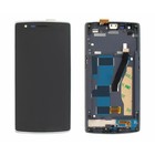 OnePlus 1 (A0001) LCD Display, Incl frame, Schwarz, OP1753951