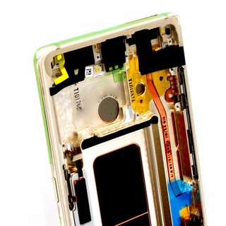 Samsung Galaxy Note8 (N950F) Display + Touch Bildschirm + Rahmen, Gold, GH97-21065D;GH97-21066D