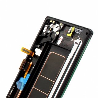 Samsung Galaxy Note8 (N950F) Display + Touch Bildschirm + Rahmen, Schwarz, GH97-21065A;GH97-21066A