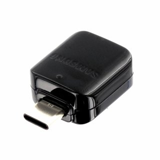 Samsung USB Type-C  auf OTG USB adapter, Schwarz, GH98-41288A