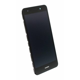 Huawei Y6II (CAM-L21) LCD Display Module, Black, 02350XME
