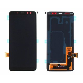 Samsung A530F/DS Galaxy A8 2018 Duos LCD Display Modul, Schwarz, GH97-21406A;GH97-21529A