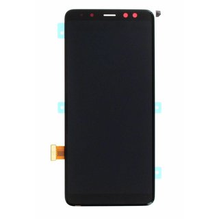 Samsung A530F/DS Galaxy A8 2018 Duos LCD Display Module + Touch Screen Display, Zwart, GH97-21406A;GH97-21529A