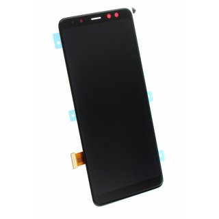 Samsung A530F/DS Galaxy A8 2018 Duos LCD Display Module, Black, GH97-21406A;GH97-21529A