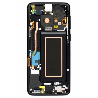 Samsung Galaxy S9 (G960F) Display, Midnight Black/Zwart, GH97-21696A;GH97-21697A