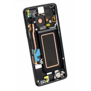 Samsung Galaxy S9 (G960F) Display, Midnight Black/Zwart, GH97-21696A;GH97-21697A