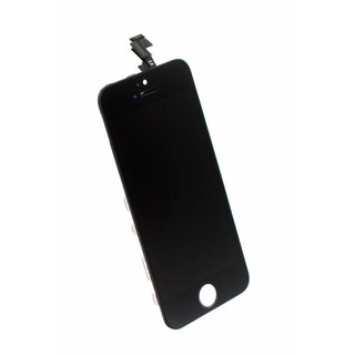 Display, OEM Refurbished, Black, Compatible With The Apple iPhone SE