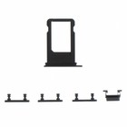 Knoppen Set, Jet Black, Geschikt Voor Apple iPhone 7 Plus