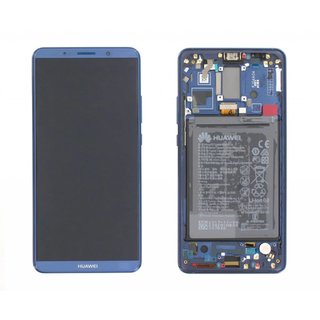 Huawei Mate 10 Pro Dual Sim (BLA-L29) LCD Display Modul, Blau, 02351RVH