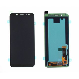 Samsung A600FN/DS Galaxy A6 2018 Dual Sim LCD Display Module, Zwart, GH97-21897A;GH97-21898A