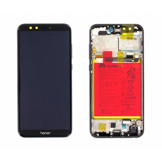 Huawei Honor 9 Lite Dual Sim (LLD-L31) LCD Display Modul, Schwarz, 02351SNN