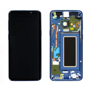 Samsung Galaxy S9 (G960F) Display, Coral Blue, GH97-21696D;GH97-21697D