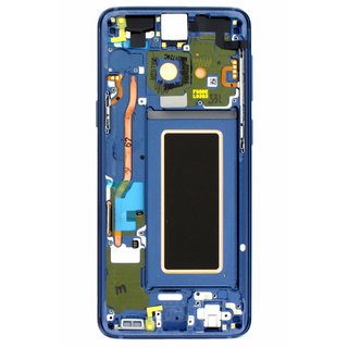 Samsung Galaxy S9 (G960F) Display, Coral Blue/Blauw, GH97-21696D;GH97-21697D