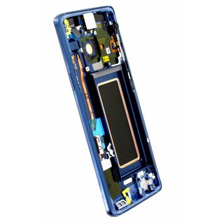 Samsung Galaxy S9 (G960F) Display, Coral Blue/Blau, GH97-21696D;GH97-21697D
