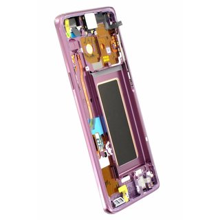 Samsung Galaxy S9 (G960F) Display, Lilac Purple/Paars, GH97-21696B;GH97-21697B