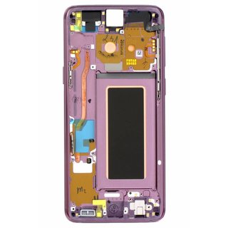 Samsung Galaxy S9 (G960F) Display, Lilac Purple/Paars, GH97-21696B;GH97-21697B