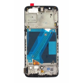 OnePlus 5T (A5010) LCD Display, Schwarz, Incl. frame, OP5T-192180