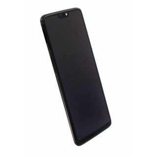 OnePlus 6 (A6003) LCD Display, Schwarz, Incl. frame, OP6-192197