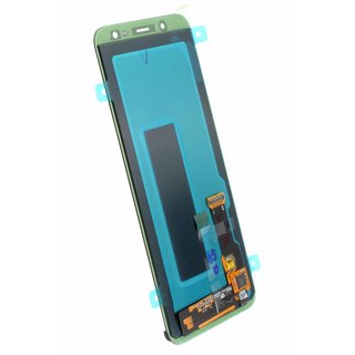 Samsung J600F/DS Galaxy J6 2018 Dual Sim LCD Display Module, Black, GH97-21931A;GH97-22048A