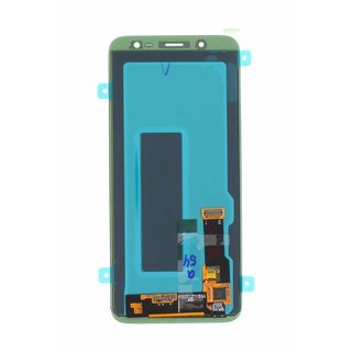 Samsung J600F/DS Galaxy J6 2018 Dual Sim LCD Display Module, Zwart, GH97-21931A;GH97-22048A