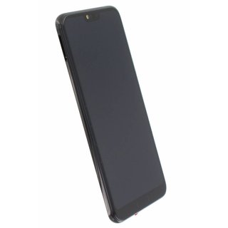 Huawei Honor 10 (COL-L29) LCD Display Modul, Midnight Black/Schwarz, Incl. Battery HB396285ECW, 02351XBM