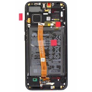 Huawei Honor 10 (COL-L29) LCD Display Module, Midnight Black, Incl. Battery HB396285ECW, 02351XBM